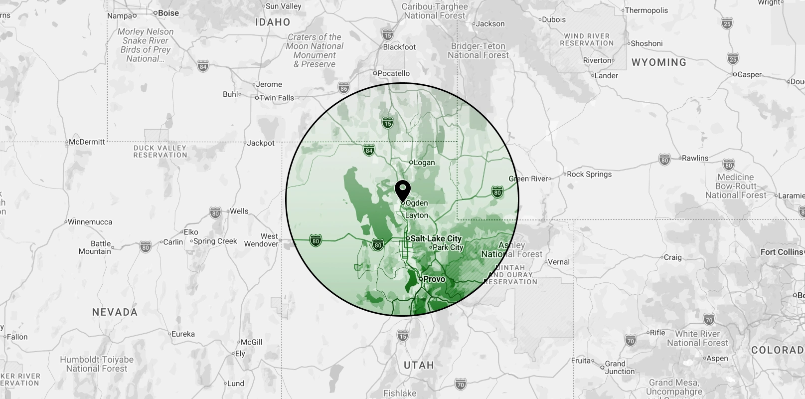 map full width